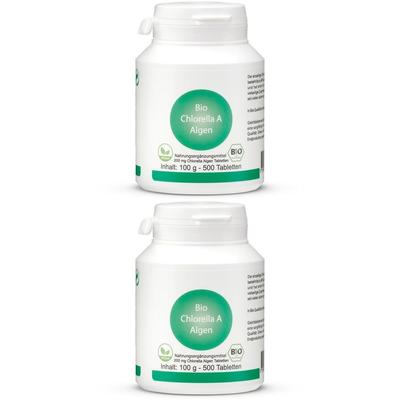BIO Chlorella A x2 2x500 St Tabletten