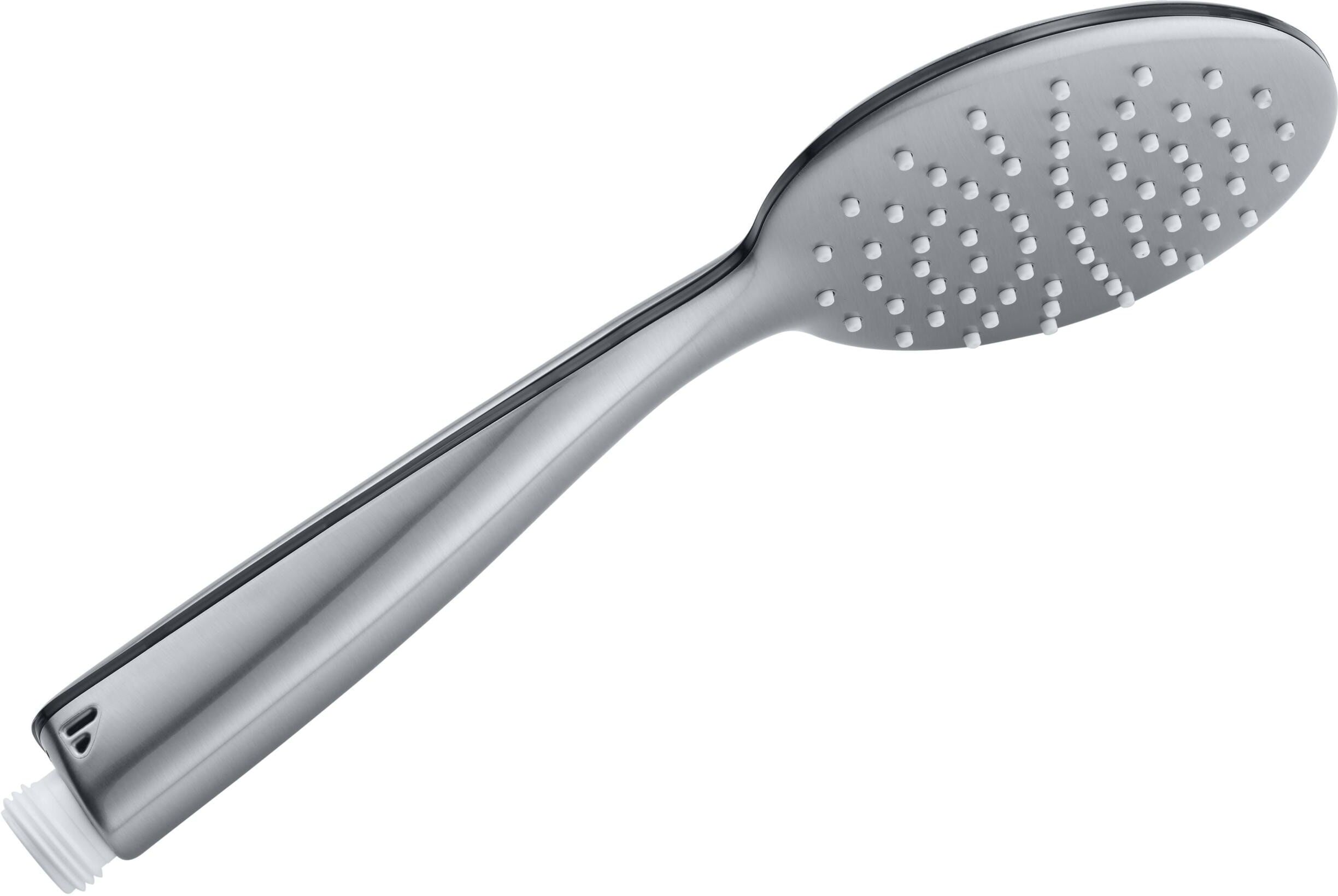 Handbrause DIAQUA "1 Strahlart", grau (chrom), Duschköpfe, Handbrause chrom Einheitsgröße