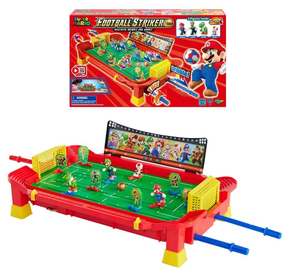 EPOCH Games Super Mario Football Striker Partygame Tafelvoetbalspel