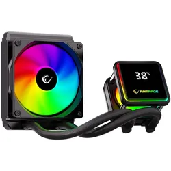 Rampage Chłodzenie wodne INFINITE V120 Czarne, CPU Wasserkühler, Schwarz