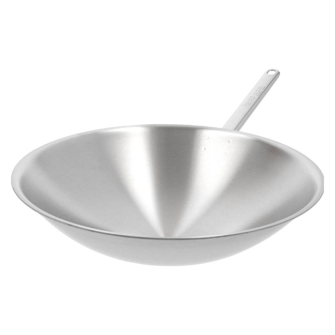 Demeyere Resto (Wok Pfanne, Edelstahl, 36 x 12.50 cm) (58936)