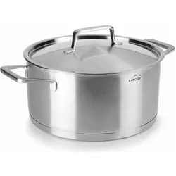Lacor 45016, Pfanne + Kochtopf, Silber