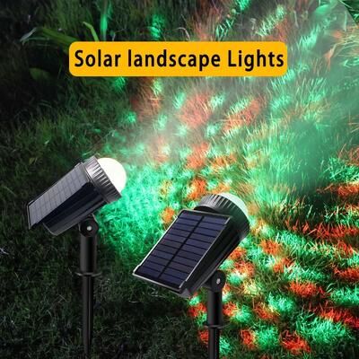 Uplift Picks RGB Solar Lawn Lights For Colorful Garden Courtyard Pathway Decoration Lighting RGB Solar Lawn Lights For Colorful Garden Courtyard Pathway Decoration Lighting