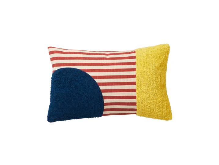 Coussin rectangulaire imprimé géométrique - Blancheporte