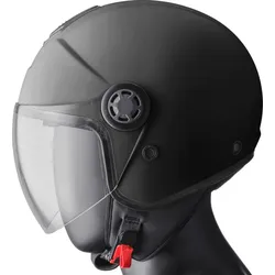 GMS-Moto Gelato Sesame, Jethelm - Schwarz - S
