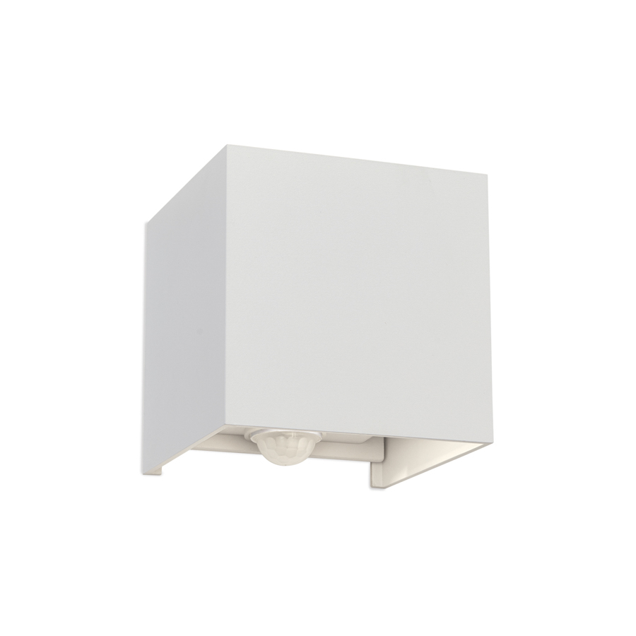 Orion Leuchten LED-Wandaußenleuchte CUBE S corten mit Bewegungssensor AL 11-1314 corten/Sensor 9003090280704
