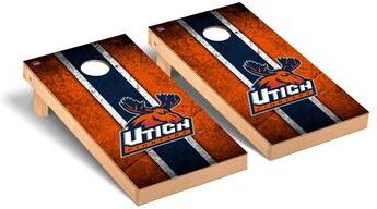 Skip's Garage Utica Pioneers Vintage Cornhole Board Set