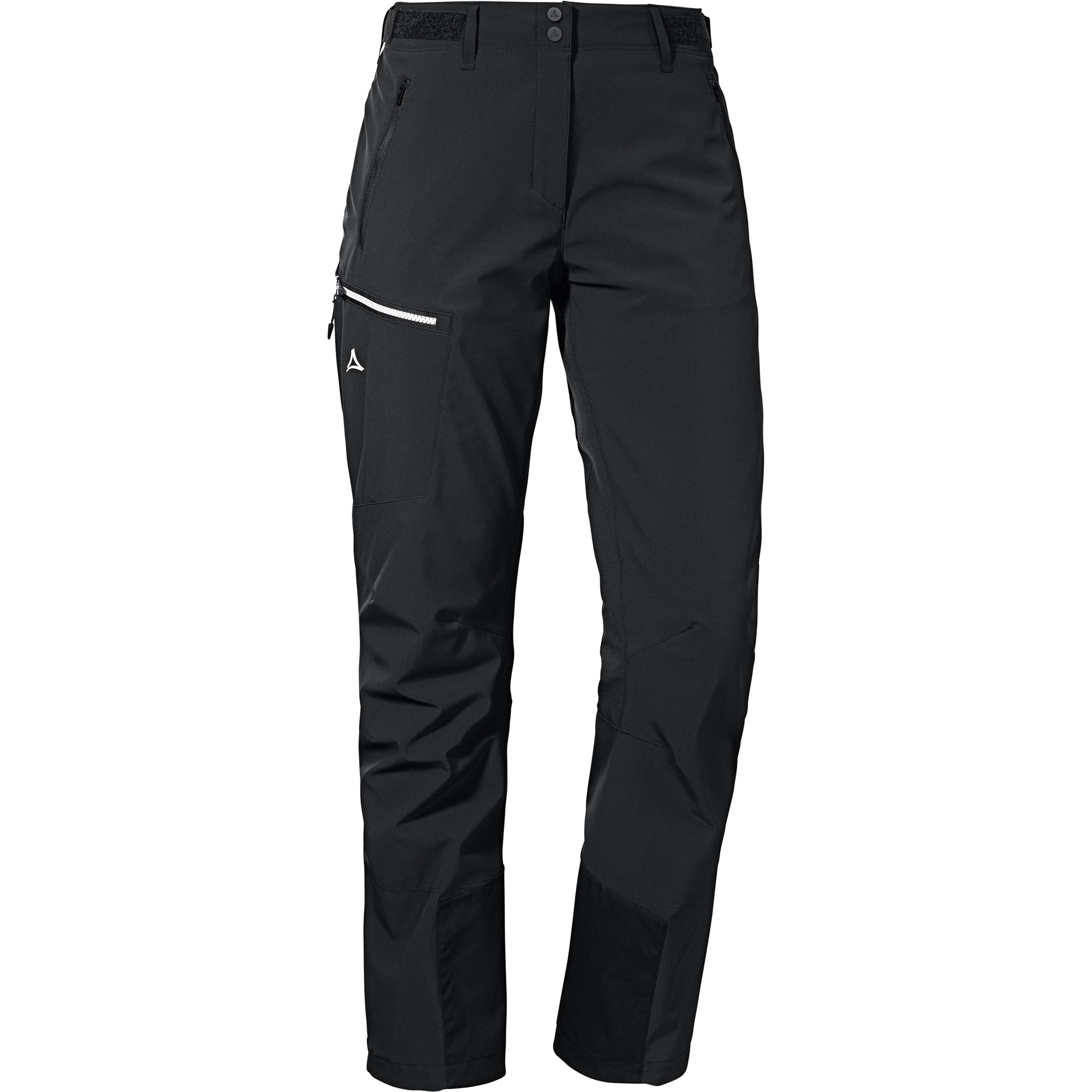 Schöffel Matrei Softshell Hose Damen Softshellhose schwarz Größe XXL Trekking Elastisch Wasserabweisend