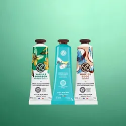 Yves Rocher - Trio Handcremes – Kokos, Vanille, Monoi