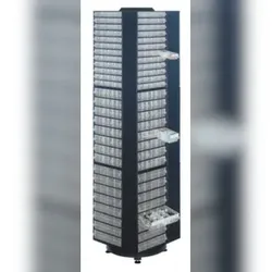 raaco Drehständer für 12 Magazine nach Wahl für Magazin T 150mm, HxB 1760x680mm (ohne Magazin)