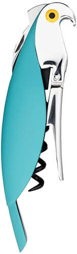 Alessi Parrot Sommelier Corkscrew Blue