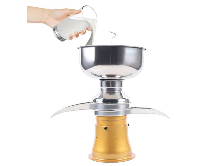 Séparateur électrique de centrifugeuse de lait 50 L/h, Machine de séparation de crème de lait, fabrication de crème, écrémage du lait et de la crème, outil de produits laitiers efficace