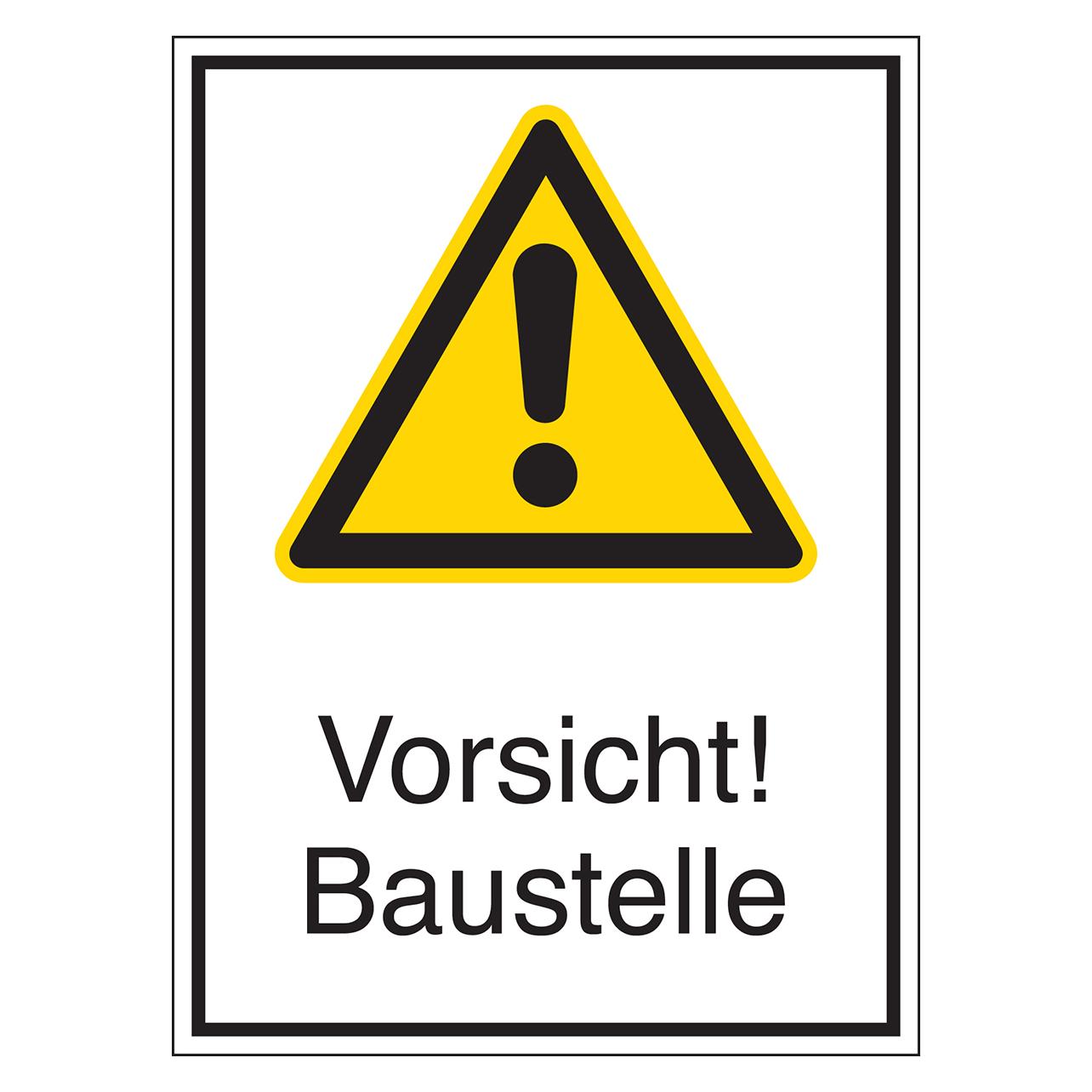 Brady STD-733-131X185-B7527, Warnschilder - Vorsicht! Baustelle (801382)