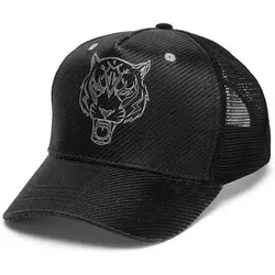 PLEIN SPORT Baseballkappe TIGER, Größe 0 in Schwarz 02