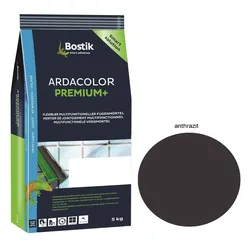 Bostik Ardacolor Premium Fuge plus Fliesen Naturstein Fugenmörtel 5Kg anthrazit