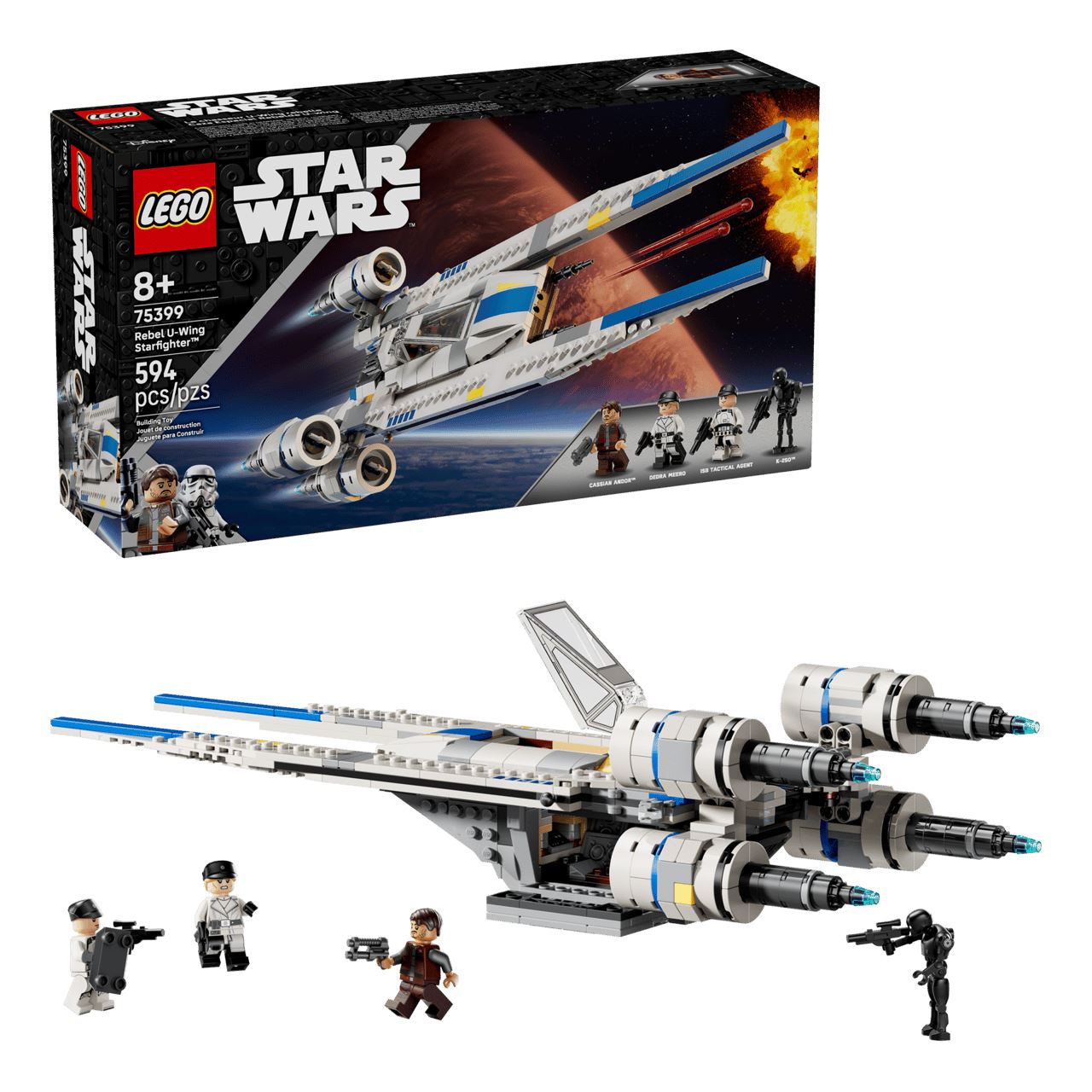 LEGO Star Wars 75399 Rebel U-Wing Starfighter