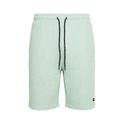 Sweatshorts KLEINIGKEIT "Kleinigkeit Waffley Snipes Shorts", Herren, Gr. M, US-Größen, grün (matcha grün), 100% Baumwolle, unifarben, normal, Hosen Sweatshorts