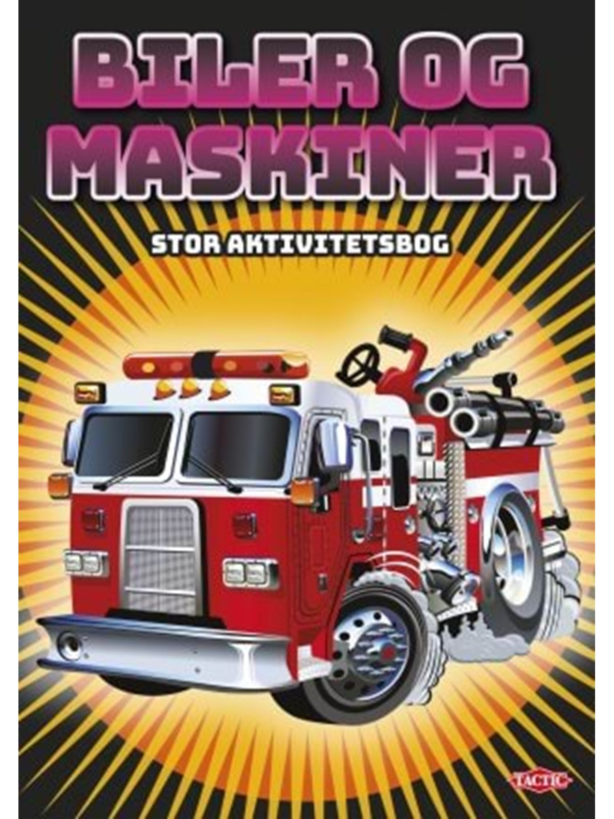 Tactic Biler og maskiner stor aktivitersbog (96s)