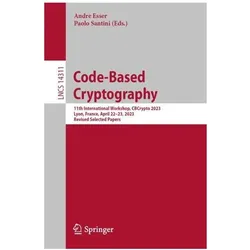 Code-Based Cryptography, Fachbücher von Paolo Santini, Andre Esser