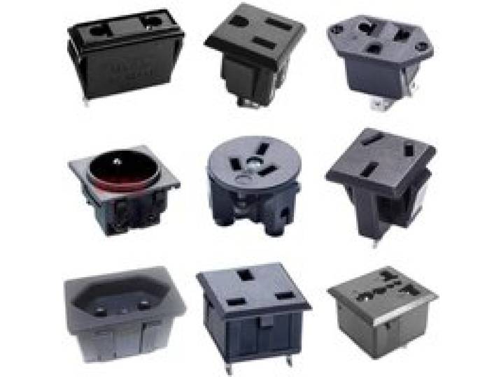 Zwart koperen 10/16A 250V Amerikaans, Japans, Australisch, Brits, EU, Duits, Frans, Braziliaans universeel elektrisch AC-stroomstopcontact