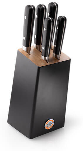A Cut Above Knives Professional 5 Piece Knife Block Set