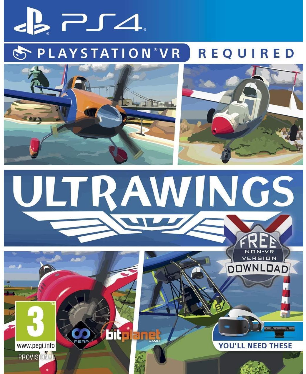 PlayStation Ultrawings (PSVR) (PS4), Used - Good