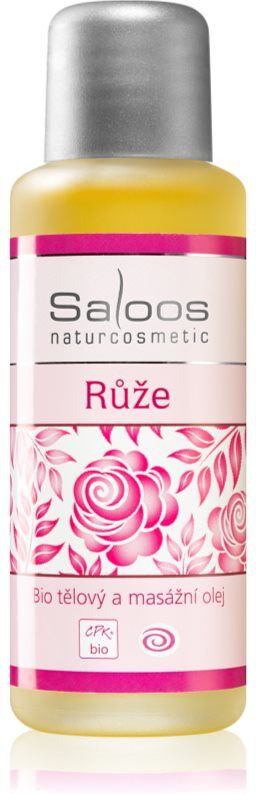 Saloos Bio Body And Massage Oils Rose huile corporelle pour massage 50 ml