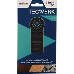 Tauchsägeblätter B.32mm Eintauch-T.42mm 1 St.Starlock TECWERK