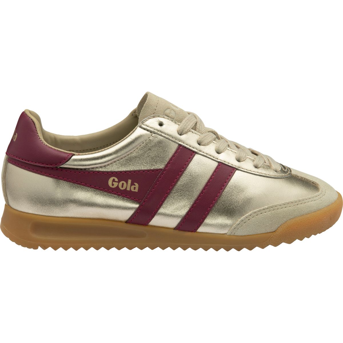 Gola Torpedo Glimmer Sneaker Women gold/cerise (YK) 6 CLB742-YK-6-goldcerise