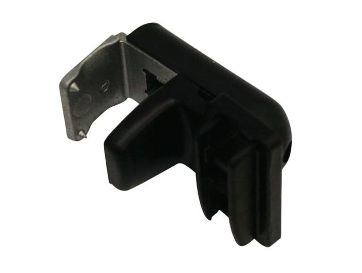 Klemmträger 4er Set schwarz