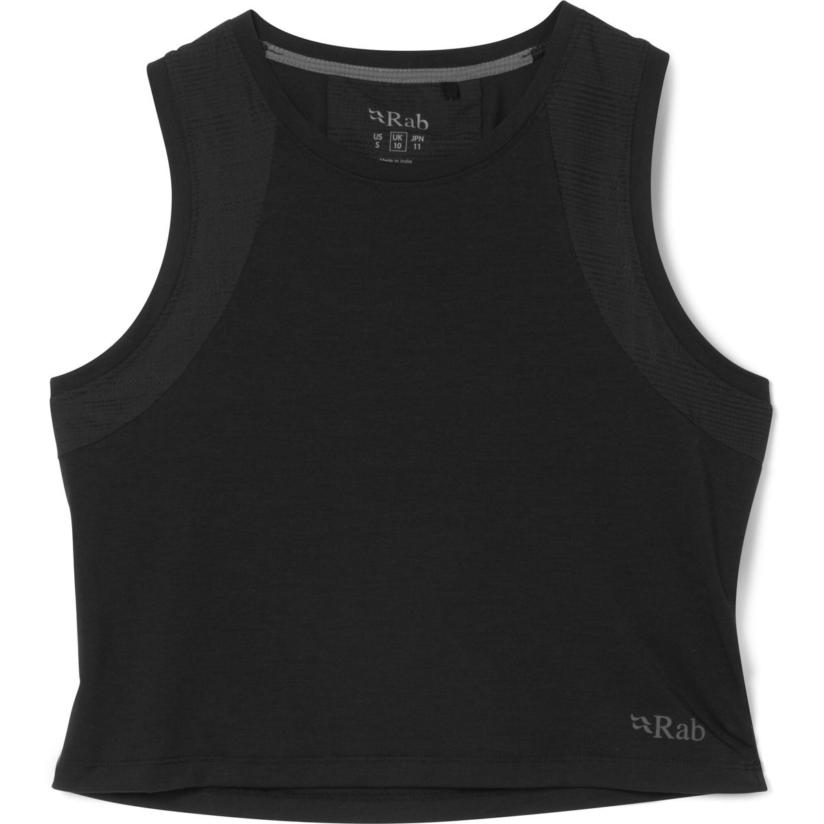 Rab Rivelin Crop Tank Wmns black (BLK) 16 QBL-78-BLK-16