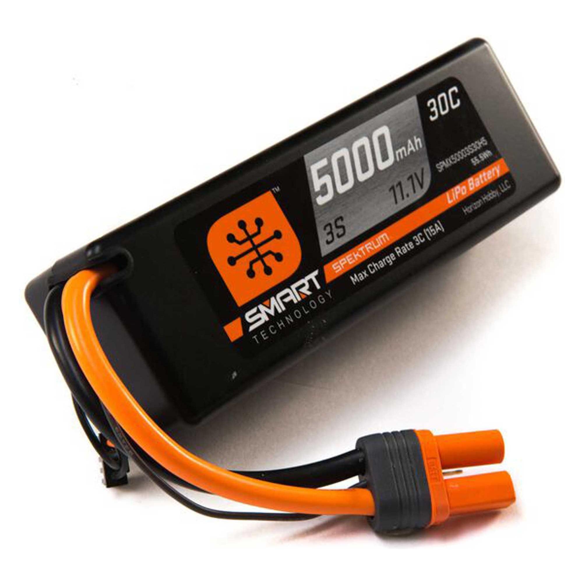 Spektrum 3S Smart LiPo 30C (5000 mAh, 11.10 V) (SPMX50003S30H5)