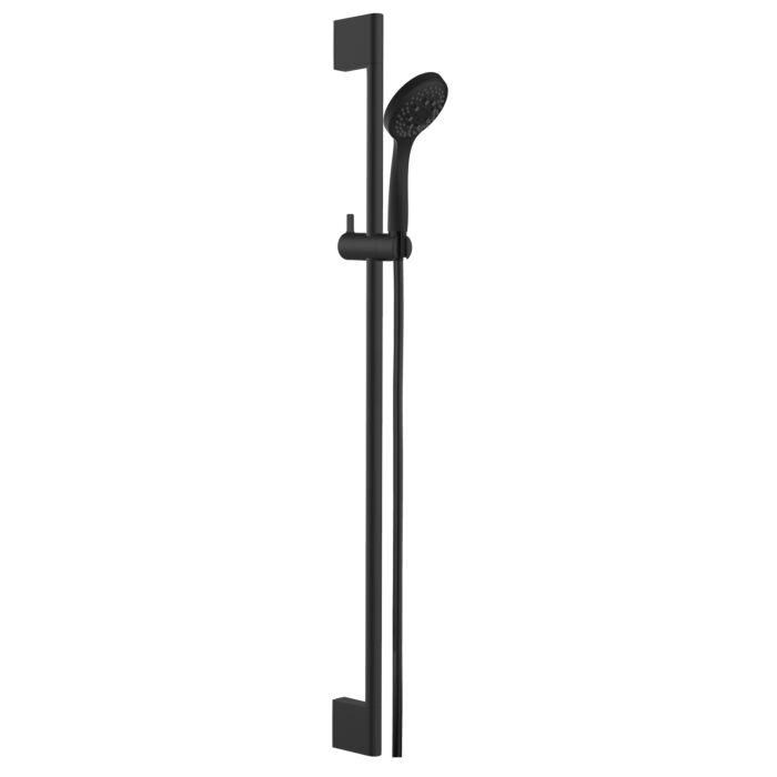Herzbach Deep Black Brauseset 23.690310.1.12 schwarz matt, 900mm