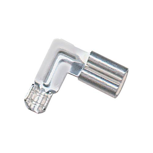 Vogt Verbindungstechnik 3765w.67 Flachsteckhülse gewinkelt Steckbreite: 2.80mm Steckdicke: 0.80mm 90° Unisoliert Zinn 500St.