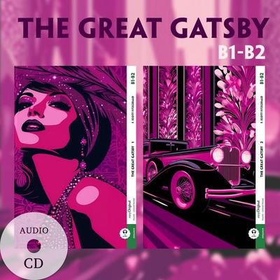The Great Gatsby- B1-B2 - 2 Teile (+ 2 Audio-CDs), Set von F. Scott Fitzgerald, EasyOriginal Verlag, 978-3-99168-855-6