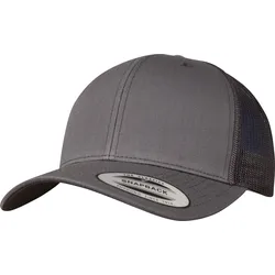 Flexfit Retro Trucker Cap (6 Panel), dark grey
