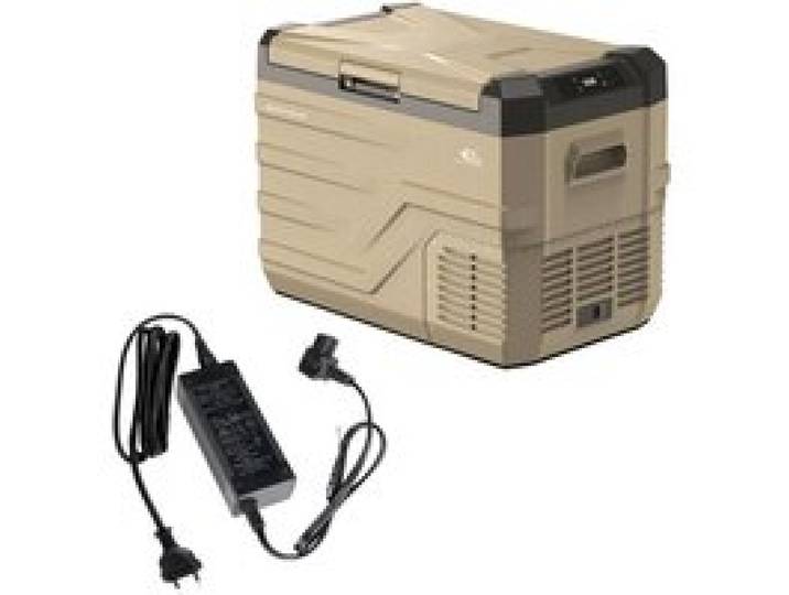 EZA Glacière à compression Blizz-E One 35 litres Camping-car + Adaptateur 12/220 Volts
