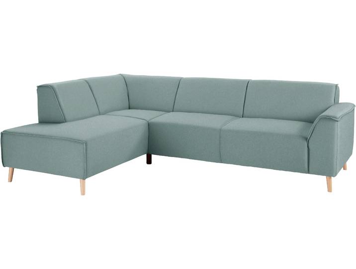 Ecksofa, Mint, 263x191 cm, Polyester, Federkern, Skandinavisch, andas