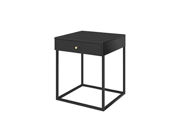 OGOODLE Nachttisch, Nachttisch, schmaler Beistelltisch, Wohnzimmer, modernes minimalistisches Rack-Kopfteil mit Schublade