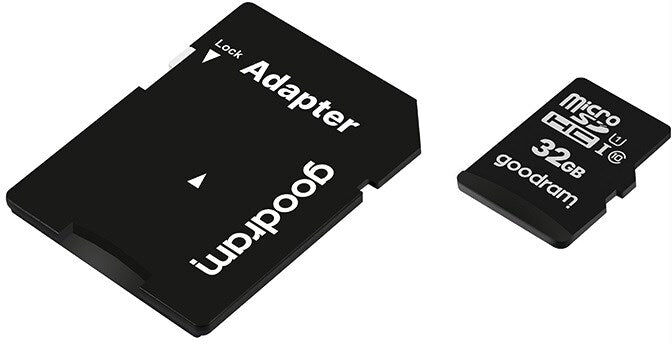TFO GoodRam Micro SDHC Hukommelseskort - 32GB - 100 MB/s - Sort