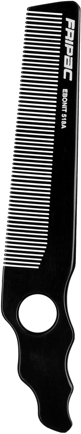 Fripac Ebonit Clipperkamm 518A Schwarz C-1933