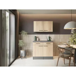 Buffet Oliver Grau/Eiche