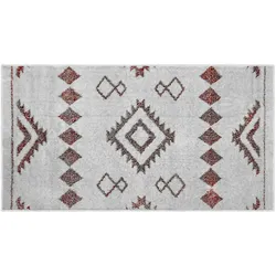Webteppich  Saturn , mehrfarbig , Synthetische Fasern , Maße (cm): B: 80