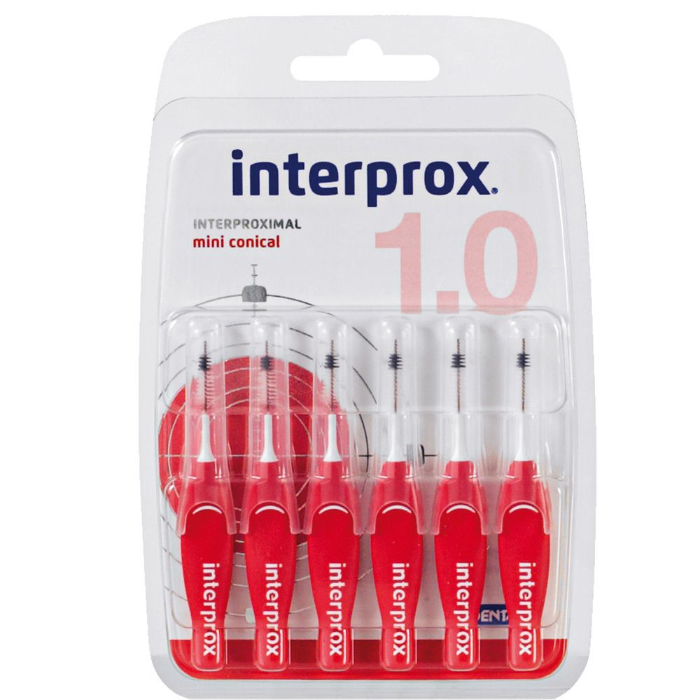 Interprox reg miniconical rot Interdentalb.Blis. 6 St Zahnbürste