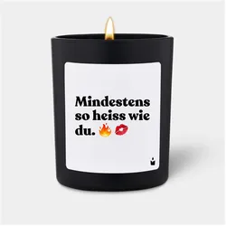 Chatty Candles, Duftkerzen, Duftkerze Woody Mindestens so heiss wie du.