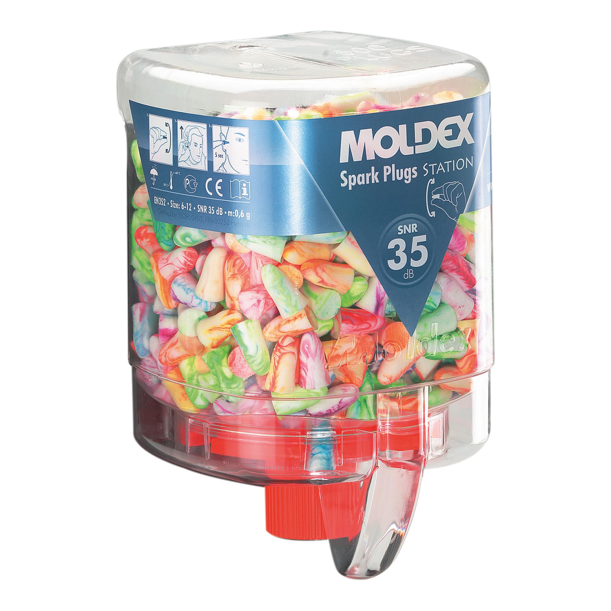 Moldex Einwegstöpsel Spark Plugs in MoldexStation, klein SNR 35 dB (7825)