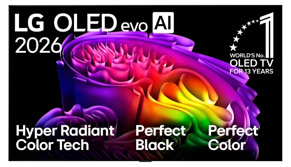 LG OLED evo AI OLED55G66LS, 139,7 cm (55"), 3840 x 2160 Pixel, OLED evo, Smart-TV, WLAN, Silber