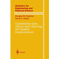 Cumulative Sum Charts and Charting for Quality Improvement, Fachbücher von Douglas M. Hawkins, David H. Olwell