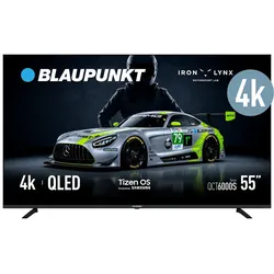Blaupunkt 55QCT6000S Smart TV, 55 Zoll, 4K UHD QLED, Tizen OS 8.0, HDR, WLAN, Bluetooth 5.1