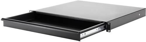 Adam Hall 87401E 19 Zoll Rackschublade 1 HE Stahl